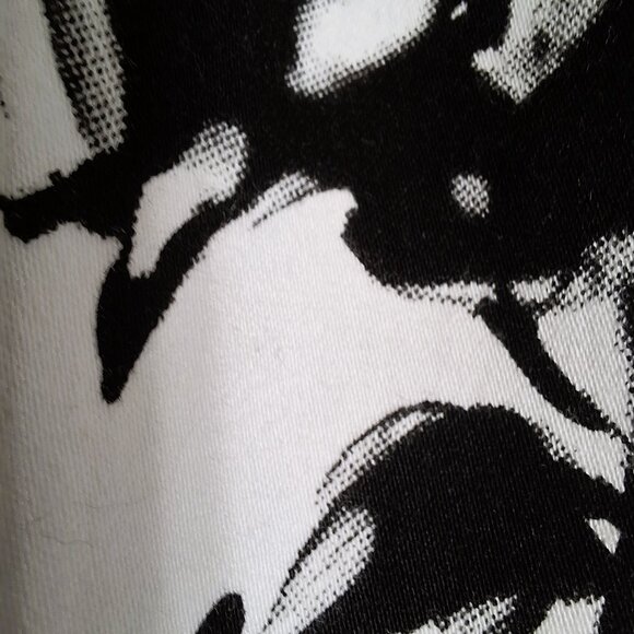 Jessica Culottes Cropped Pants Capris Plus Sz 18 Floral With Sash Zipper - Picture 8 of 16